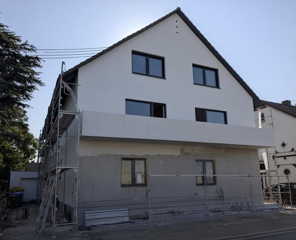 Ansicht seitliche Zugang Haus