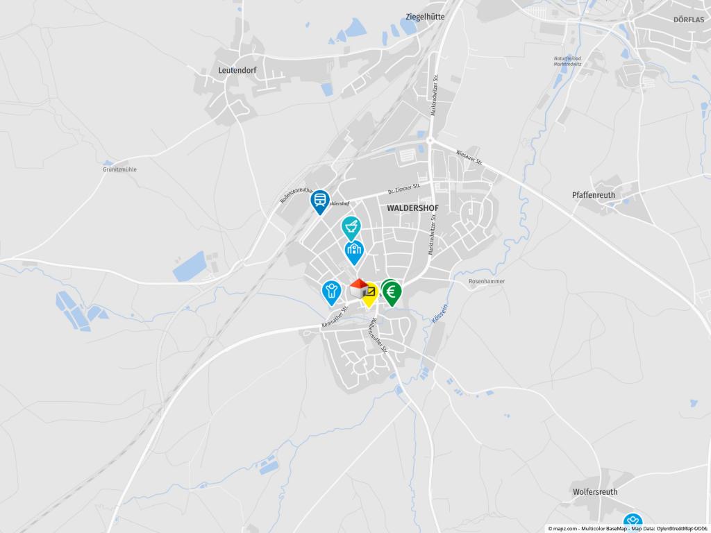 Geolyzer Kartenausschnitt