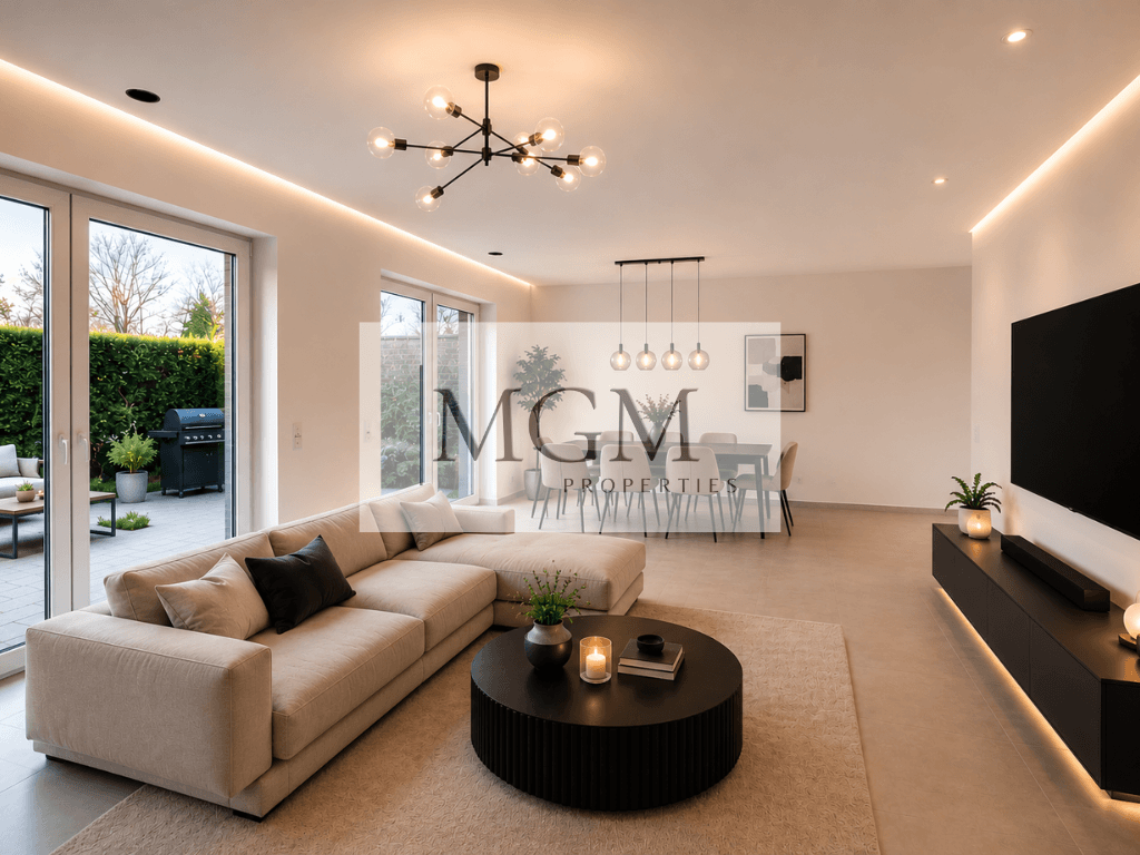 Moderne KfW-55-Eck-Doppelhaushälfte mit kleinem Garten – 184 m² Wohnfläche - Photo 2