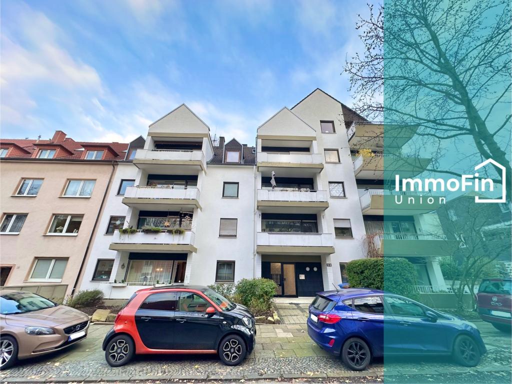 Modernes Wohngefühl: 4 Zimmer plus Sonnenbalkon und Tiefgarage