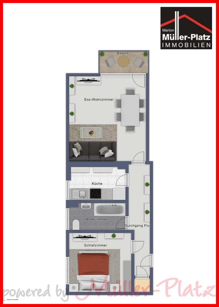 Grundriss 2. Obergeschoss