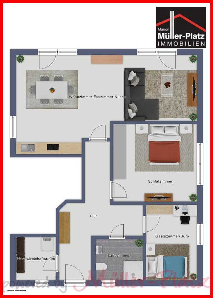 Erstbezug: Barrierearme Erdgeschosswohnung mit Terrasse und kostenfreier Einbauküche! - Photo 5