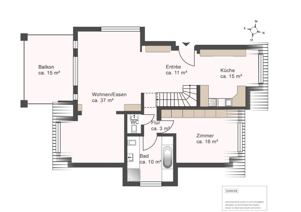 Grundriss 2. Obergeschoss