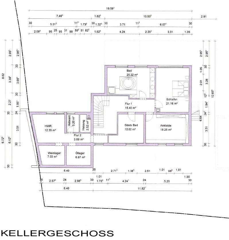 Grundriss UG