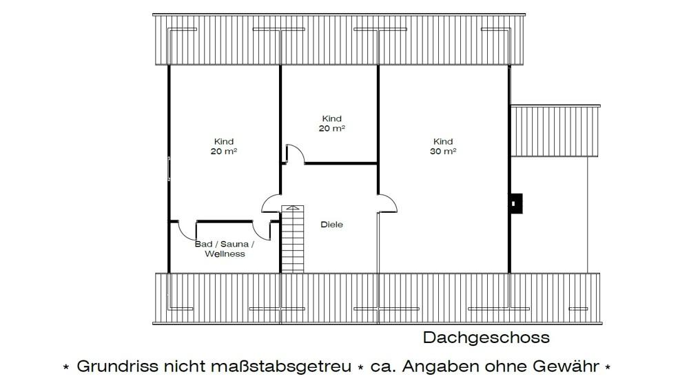 Grundriss Dachgeschoss