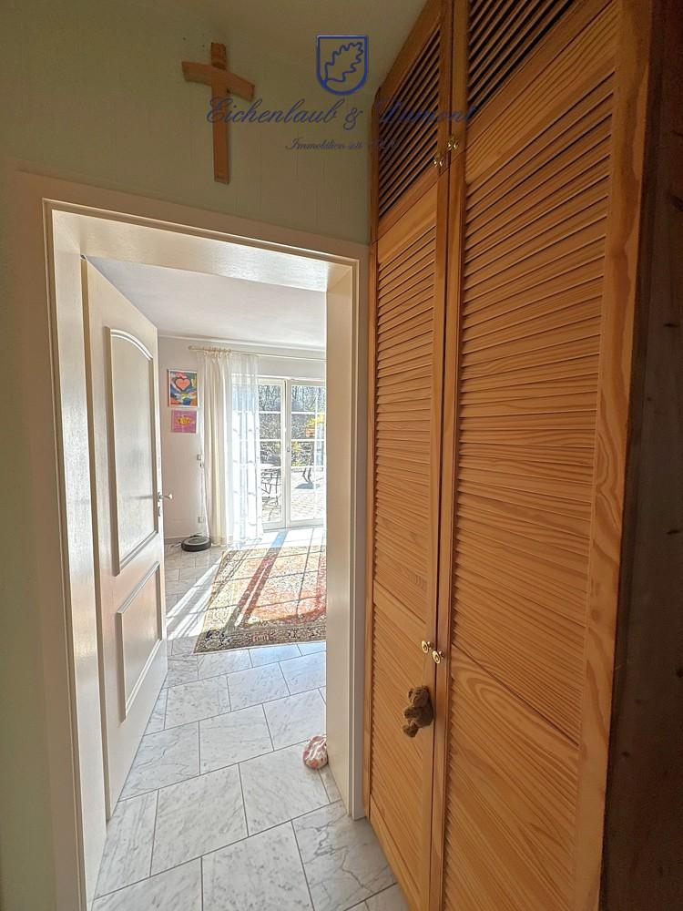 Blick zum Schlafzimmer EG