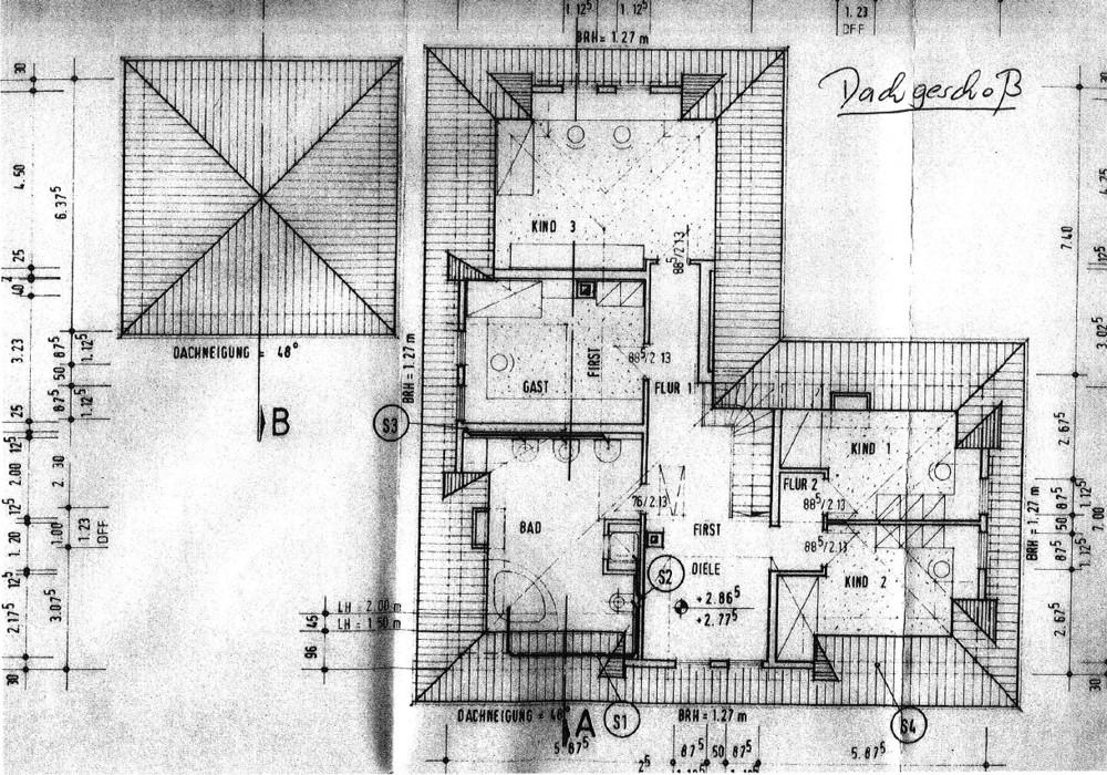 Grundriss Dachgeschoss