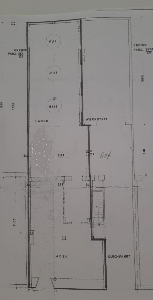 Grundriss Laden EG