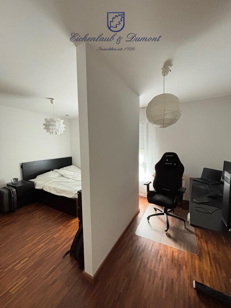 Schlafzimmer vermietete Einheit