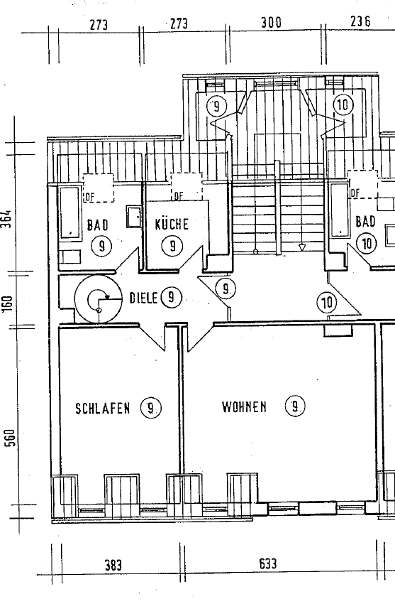 Schöne 3 Raum-Maisonette-Wohnung, mit großzügigen Räumen und Badezimmer mit Taglicht und Badewanne - Photo 3