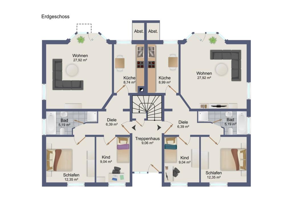 Grundriss Erdgeschoss