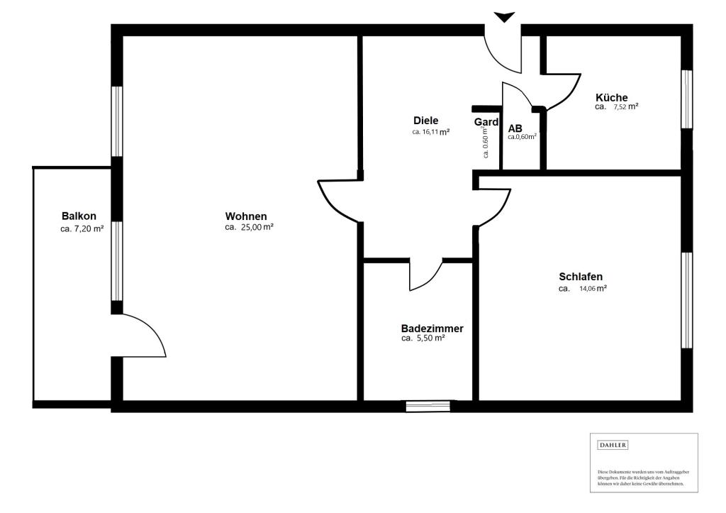 Wohnungsgrundriss