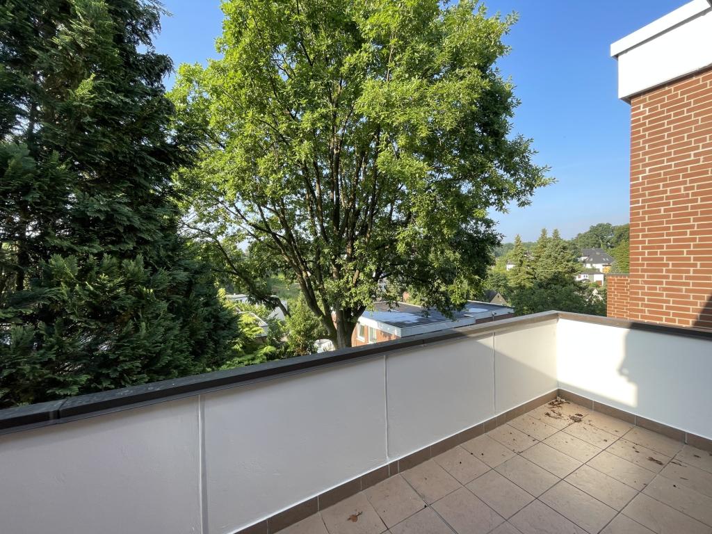 Nicht einsehbarer Balkon