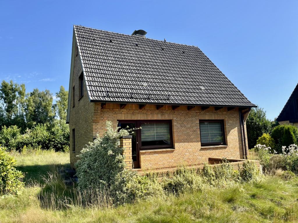 Der Garten lädt zum Spielen ein