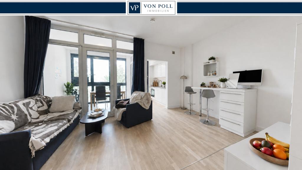 Voll möblierte, moderne 1,5-Zimmer-Wohnung mit Wintergarten in Bogenhausen - Photo 3