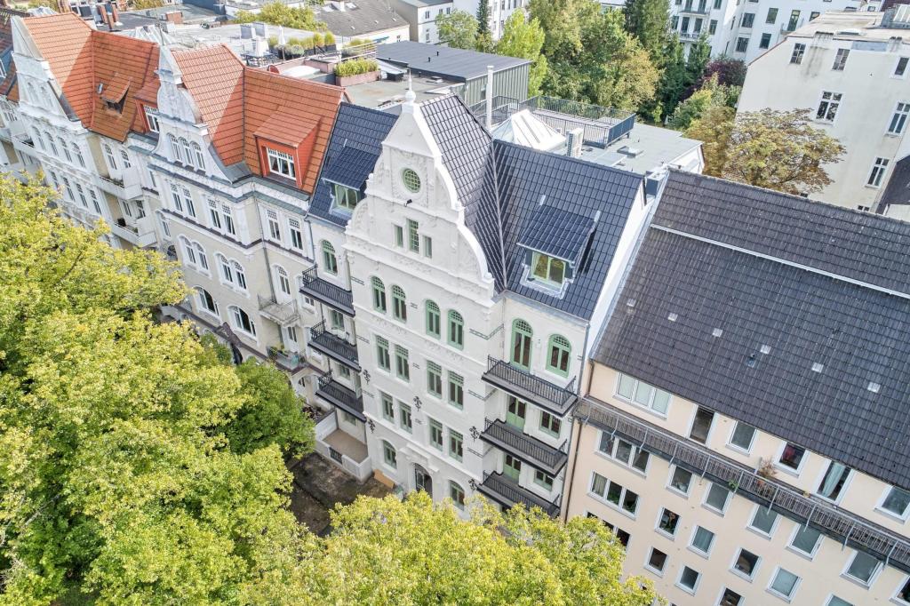 Häuserzeile Werderstraße