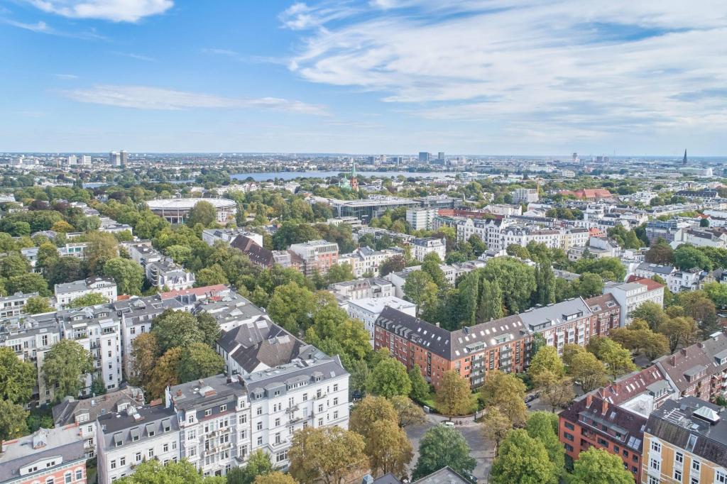 Luftbild der Lage