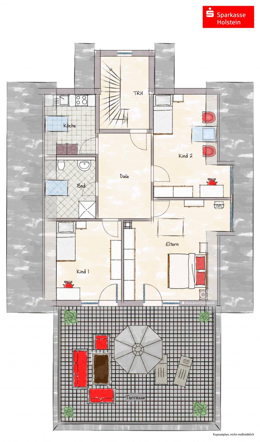 Grundriss Dachgeschoss