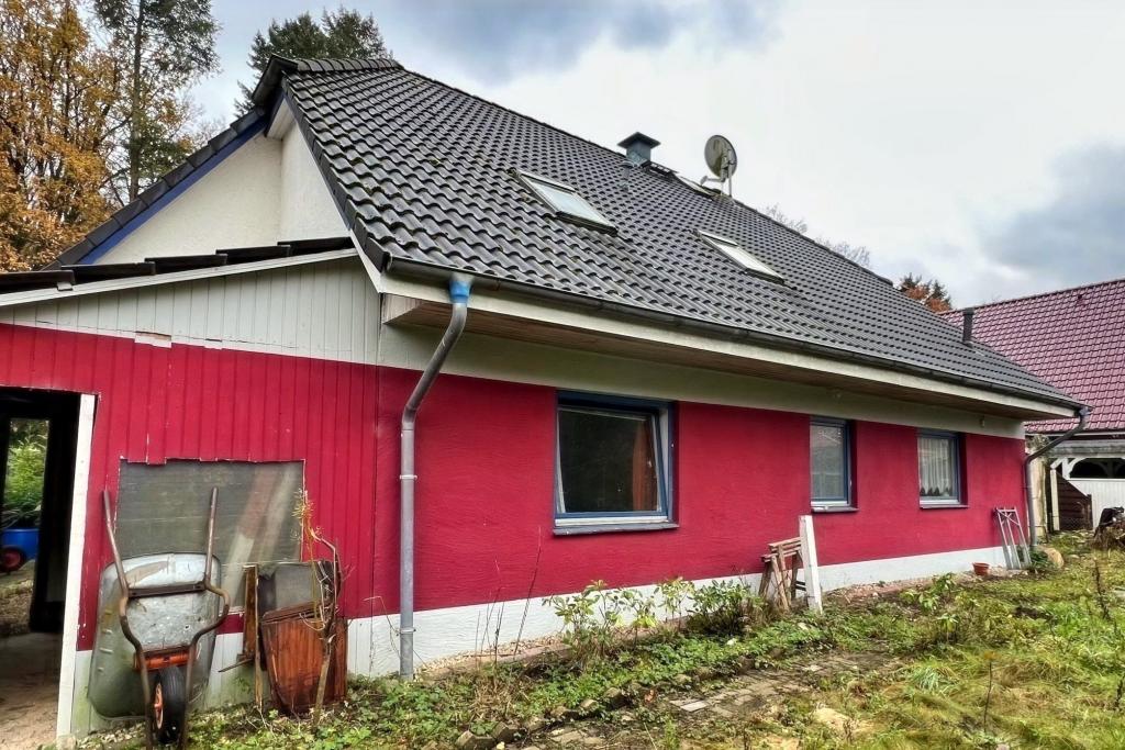 rückwärtige Ansicht