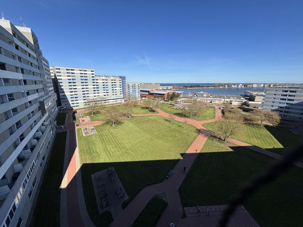 Blick vom Balkon