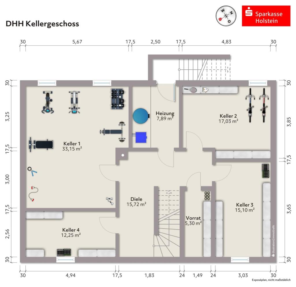 Grundriss Kellergeschoss