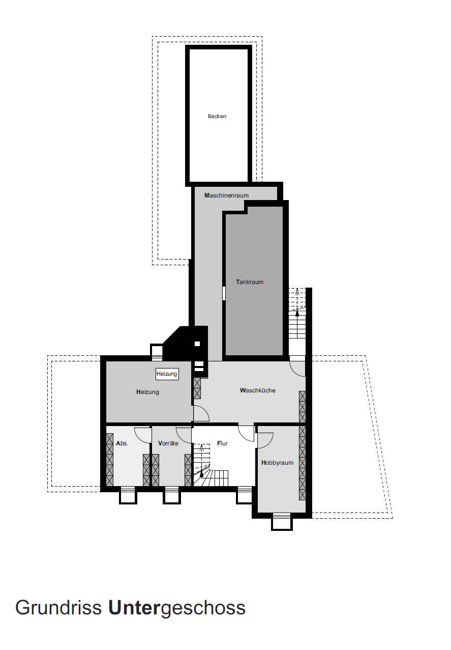 Grundriss Keller