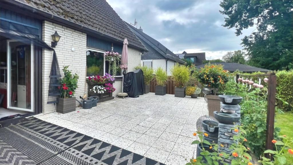 Blick auf die Terrasse