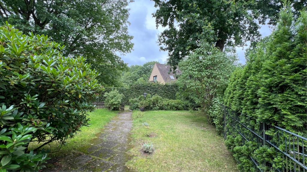 Blick in den Vorgarten