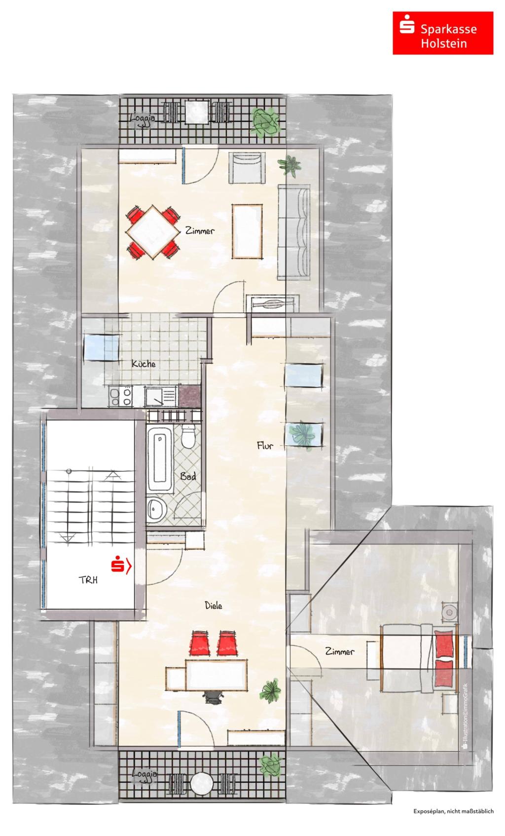 Grundriss Dachgeschoss