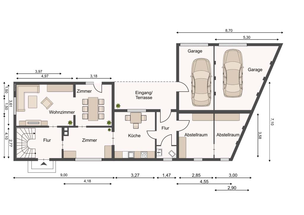 Einfamilienhaus Erdgeschoss