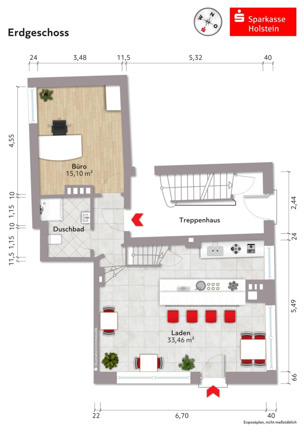 Grundriss Erdgeschoss