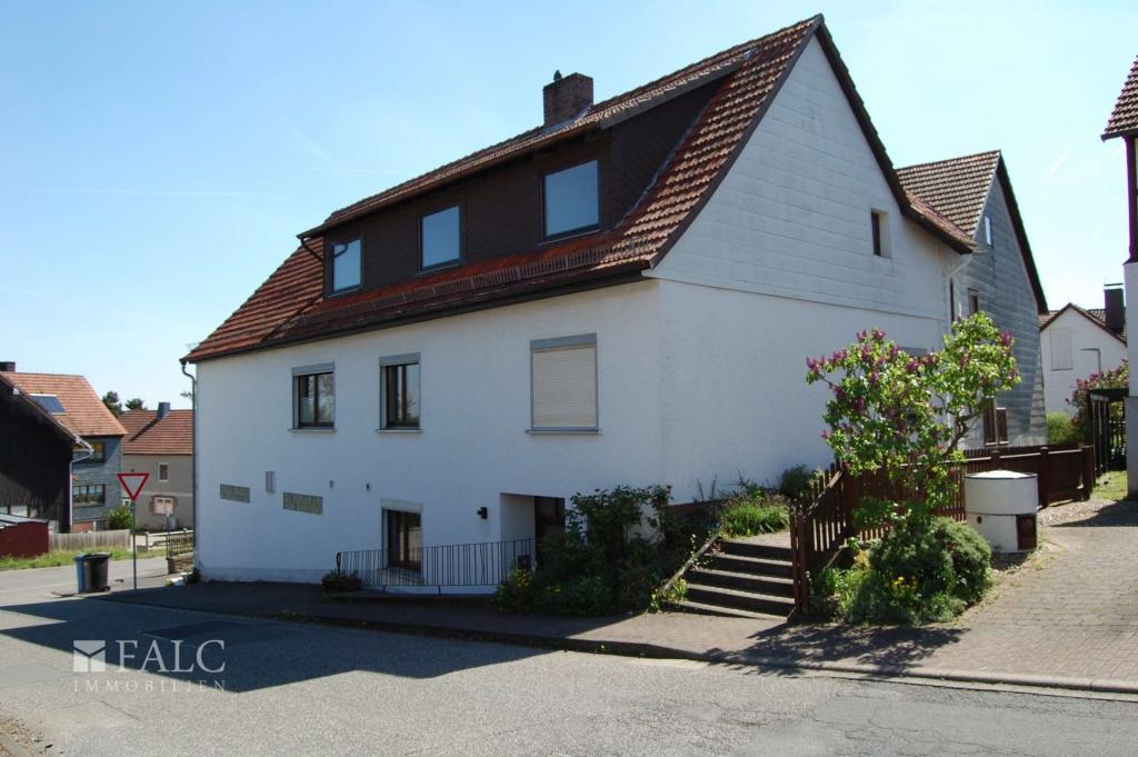 Großes Haus von oben