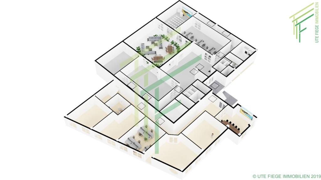 Mietbereich A.2.9 396.12 m² und A.2.8 318.47m² südwest-FWMF