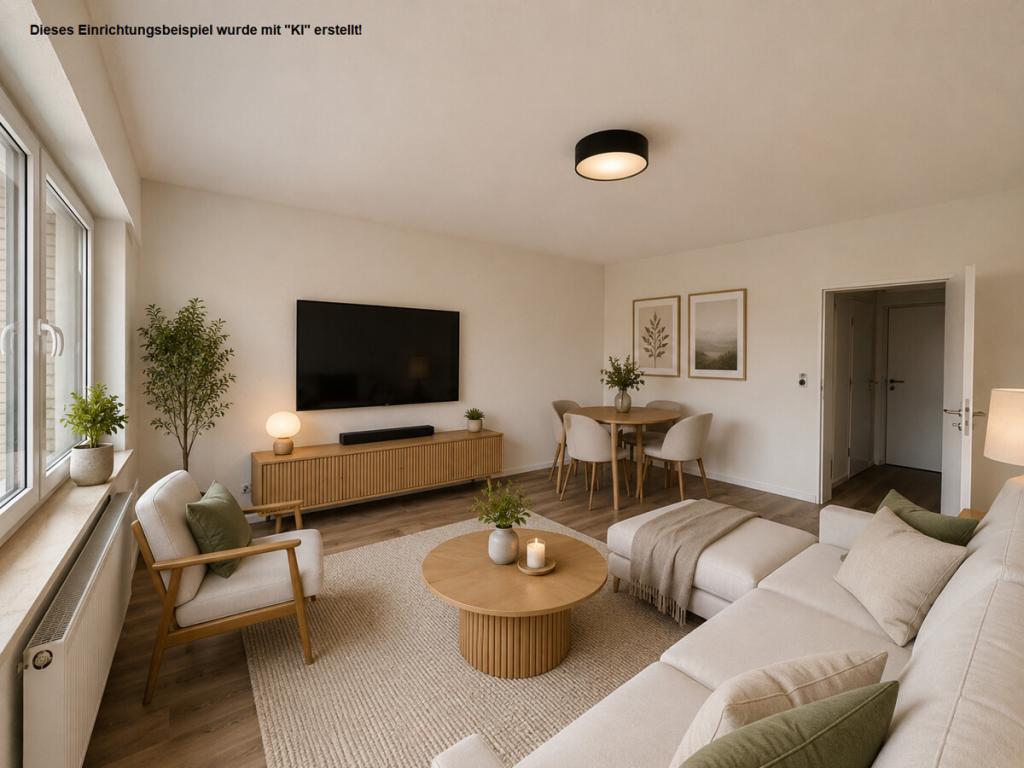 Mitten im Zentrum! Sanierte Obergeschosswohnung mit 2 Balkonen in einem Wohn-und Geschäftshaus - Foto 1
