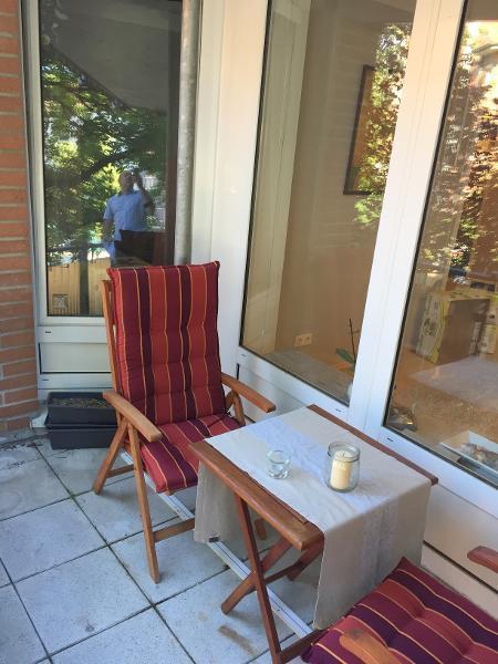 Platz für entspannten Kaffee zum Feierabend