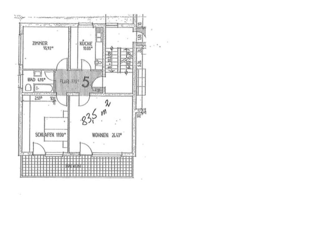 Gepflegte 3 Zi.-Wohnung mit Balkon gegenüber Bathildis-Krankenhaus / Nähe Phoenix (1011/05) - Photo 3