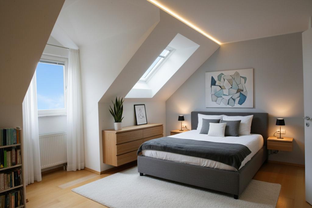 Stilvolle Dachgeschosswohnung mit besonderem Charme - Foto 4