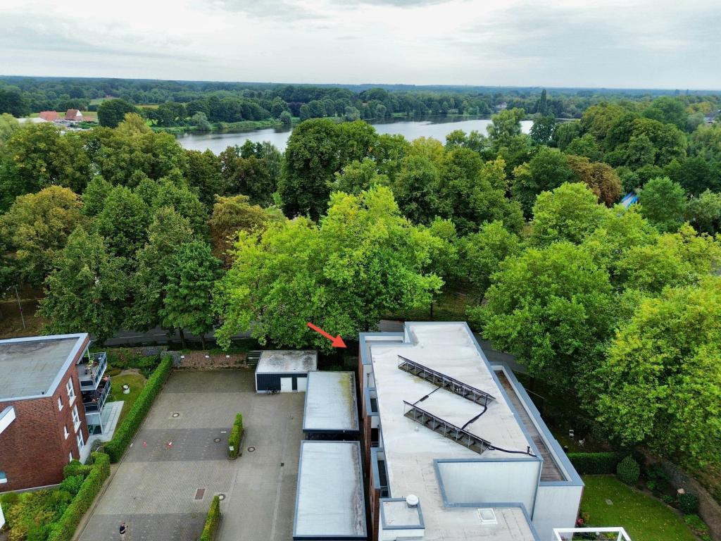 Vogelperspektive mit Blick auf Vechtesee