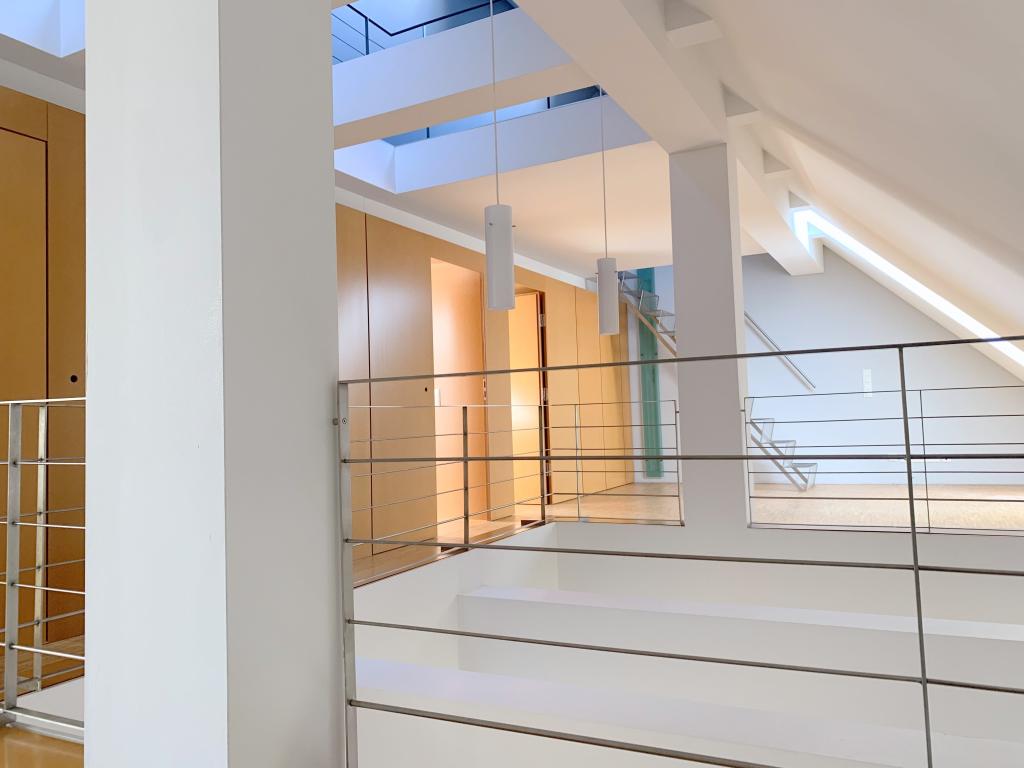 Galerie mit Blick z Spitzboden