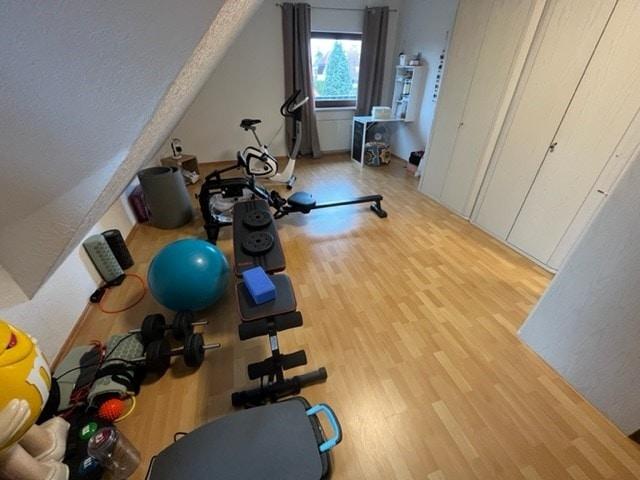 derzeitiges Sportzimmer