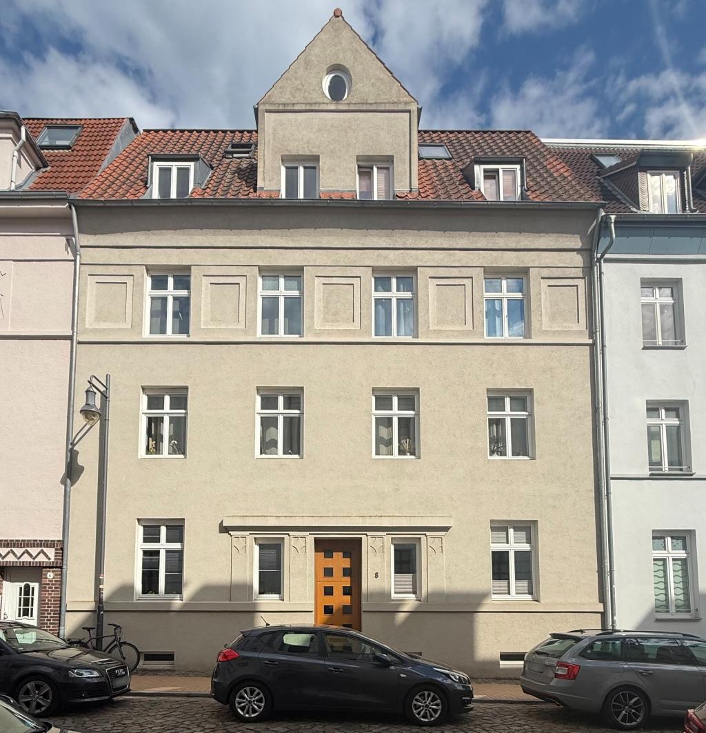 Helle Maisonette-Wohnung mit 3 Balkone und traumhaftem Blick über den Dächern von Schwerin - Foto 4