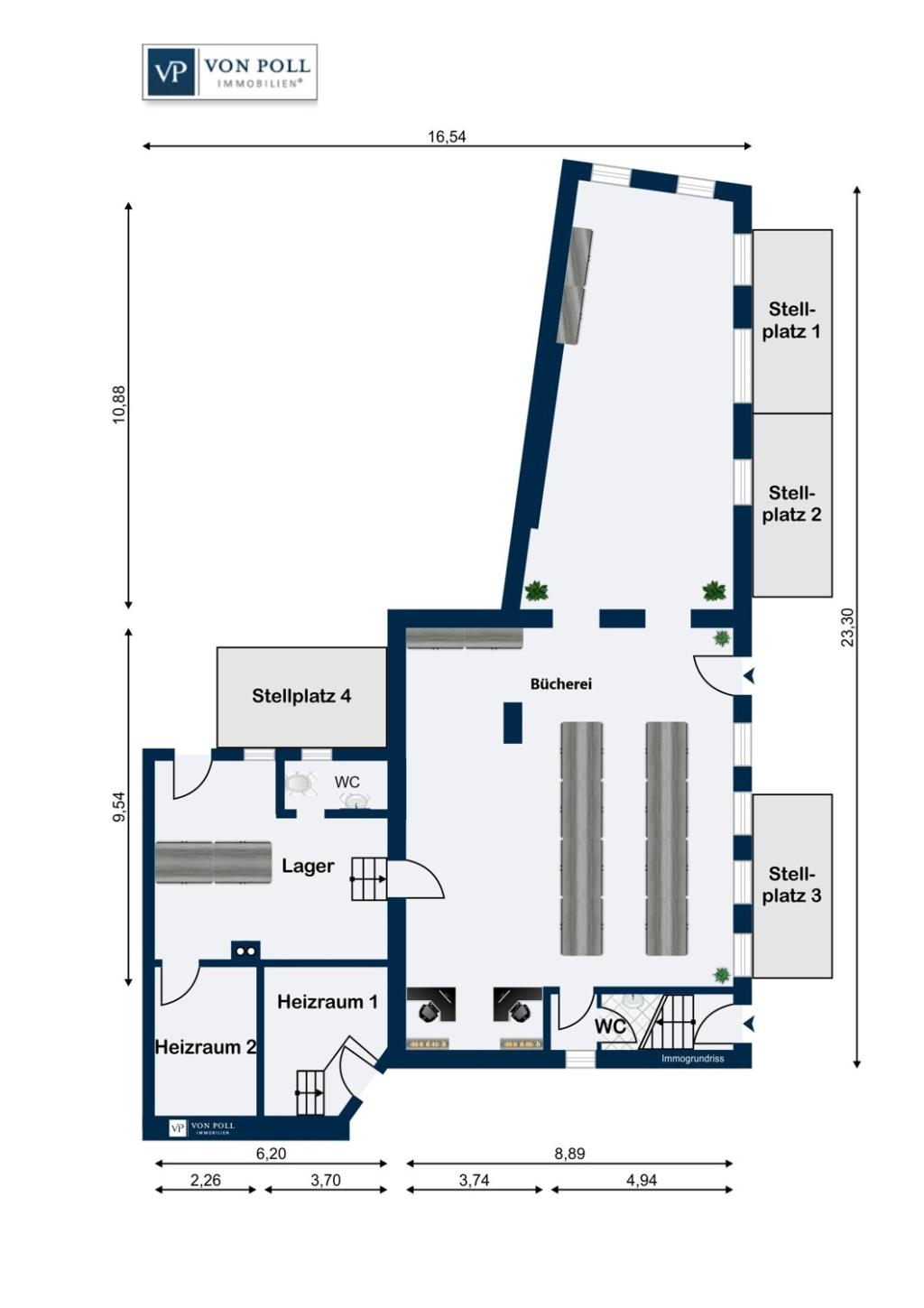 Grundriss EG Nebenhaus