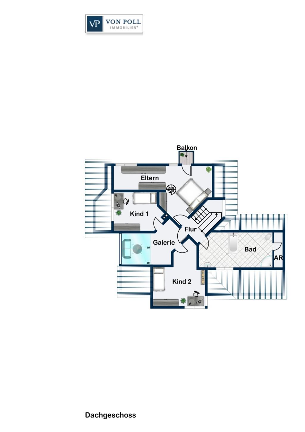 Grundriss Dachgeschoss