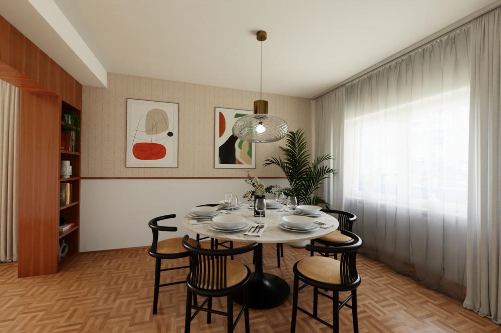 Visualisierung Esszimmer EG 