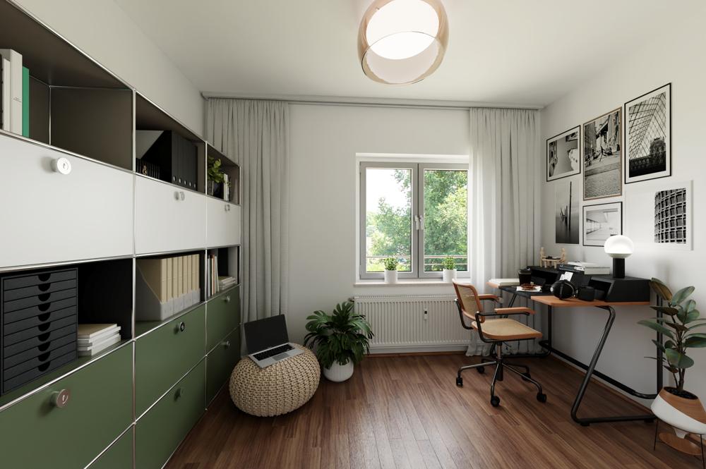 Visualisierung Büro EG 