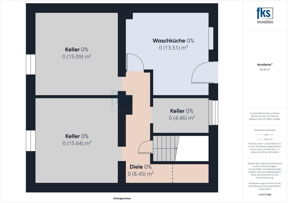 Grundriss Kellergeschosss
