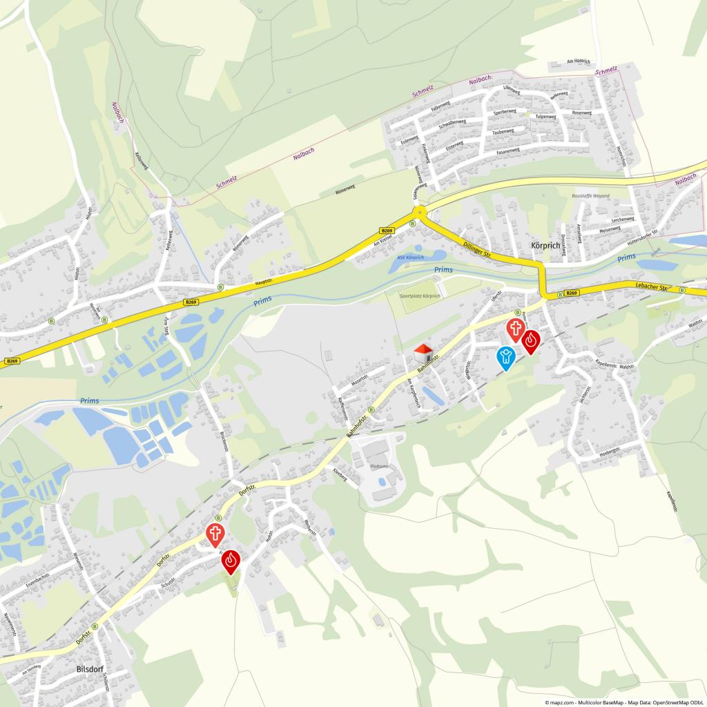 Geolyzer Kartenausschnitt
