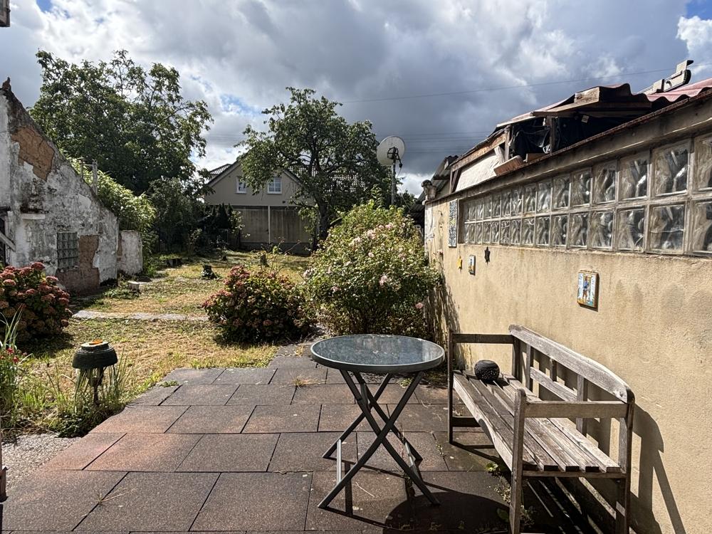 Terrasse und Garten
