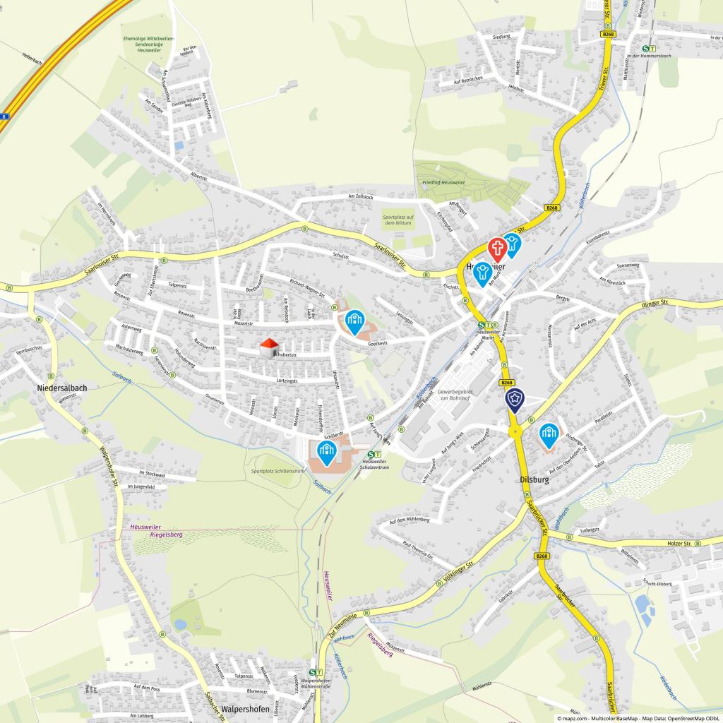 Lageplan