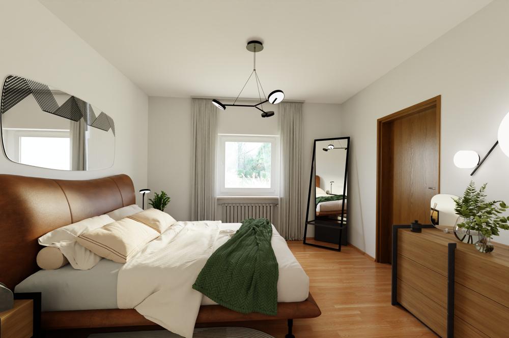 Mustermöblierung Schlafen 